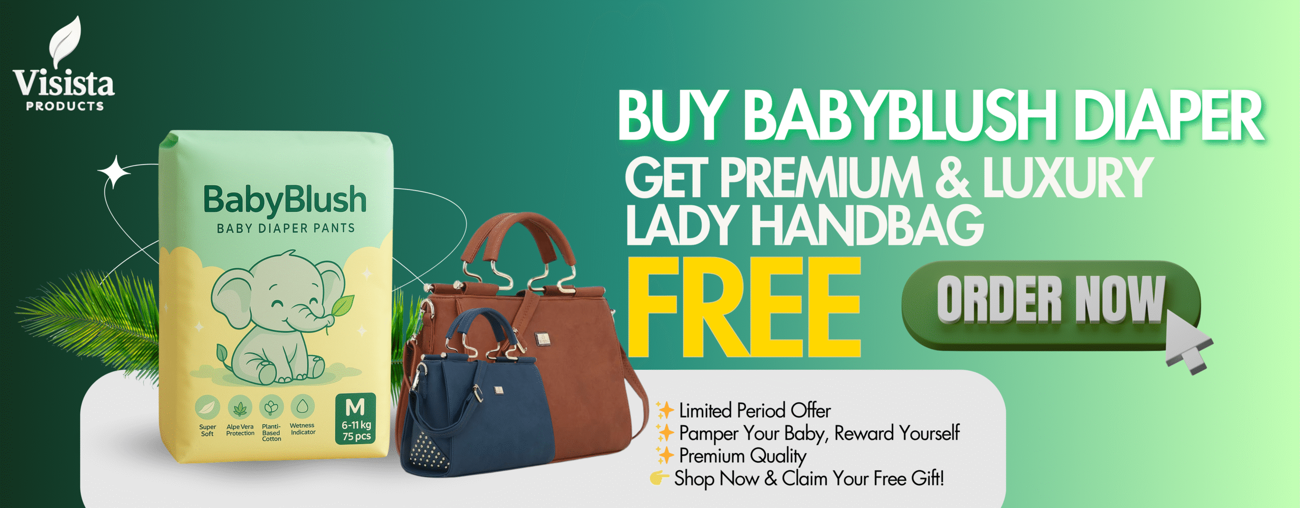 Orange and White Modern Hair Serum Offer Gift Certificate (1920 x 750 px)