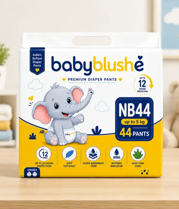 Babyblushe Premium Diaper Pants– Newborn, Up to 5 kg