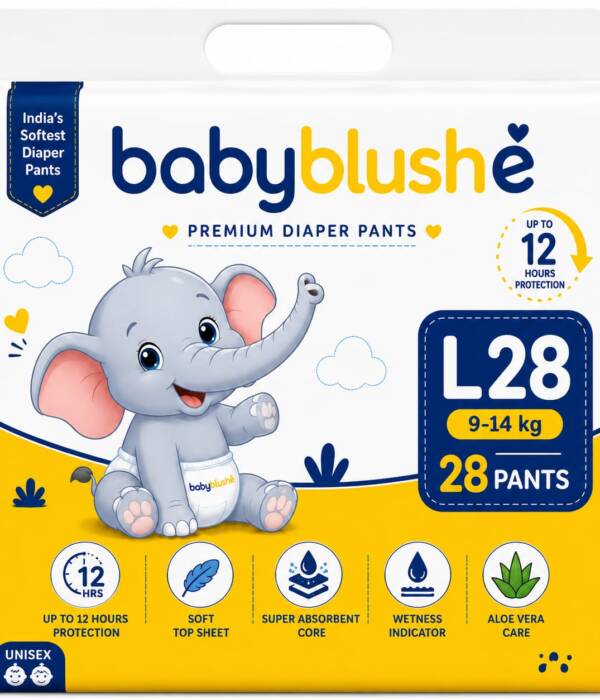 Babyblushé Premium Diaper Pants Large L28 (9–14 kg)